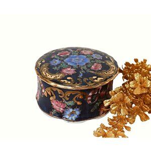 Vintage Toyo Trinket Dish Hand Painted